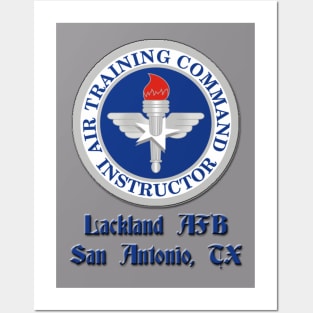 Vintage Air Training Command Instructor Badge, Lackland Posters and Art